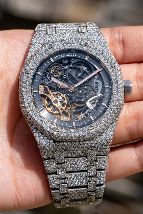 audemars piguet lady diamond|audemars piguet skeleton diamond.